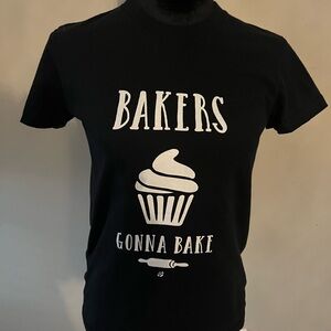 Black 'Bakers Gonna Bake' T-Shirt